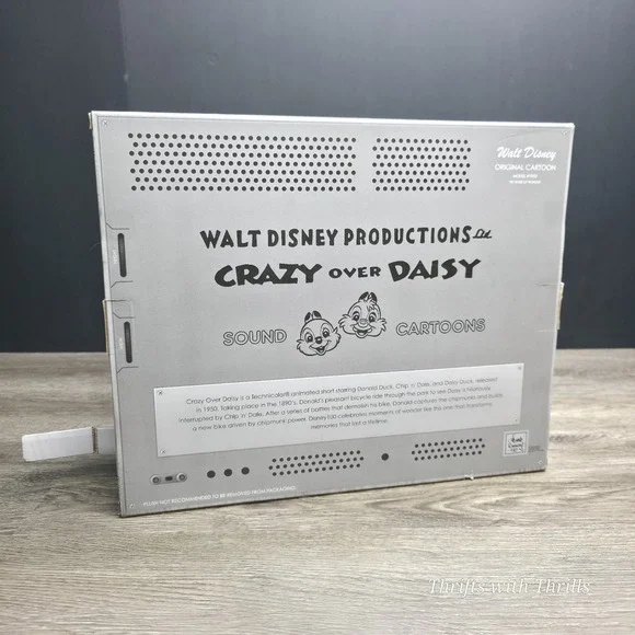 Disney's 100th Anniversary - "Crazy Over Daisy" Plush Set - Bike Wheel Moves! - Picture 7 of 12